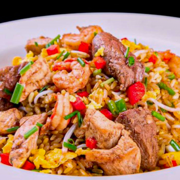 Arroz chaufa tres sabores