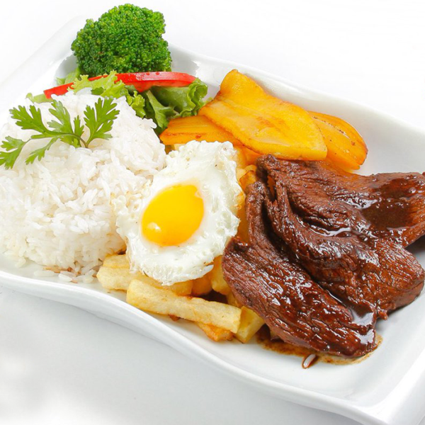 Bistec a lo pobre