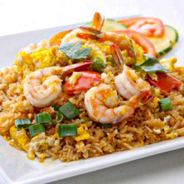Arroz chaufa de mariscos