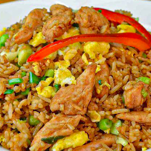 Arroz chaufa de pollo