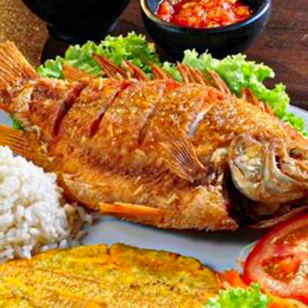 Dorada frita