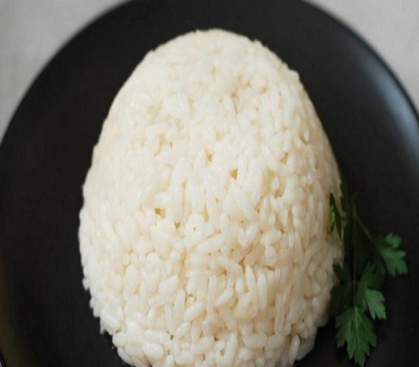 Arroz blanco grande